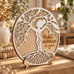 Arbre de Vie en bois personnalisable fête des mères